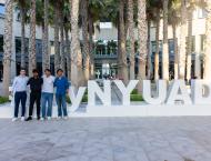 Students at NYU Abu Dhabi