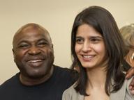Seema Saifee and Andre Hatchett Seema Saifee and Andre Hatchett