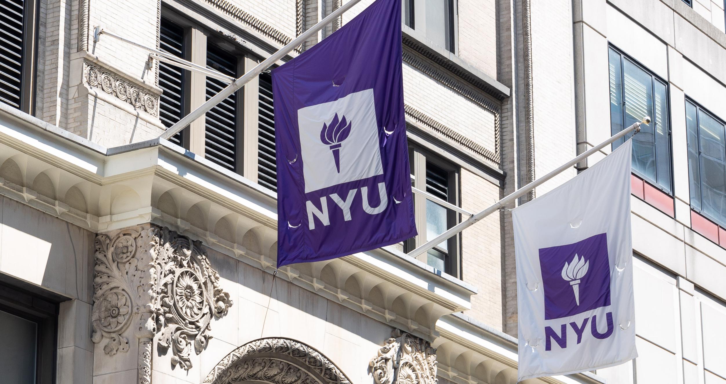 NYU flags