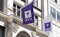 NYU flags