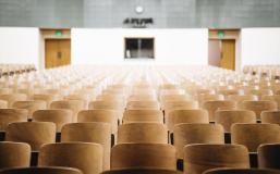 Rows of classrooms seats