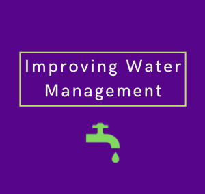 Water management infographic