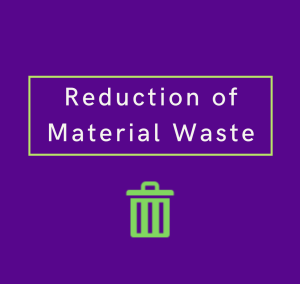 material waste infographic