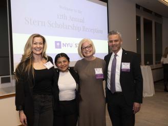 Students and donors gather at the 2025 Scholarship Reception