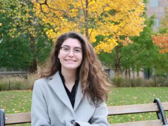 Yasmeen Fathallah Rivera in the park