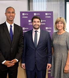 Peter Henry, David Arison, and Tensie Whelan