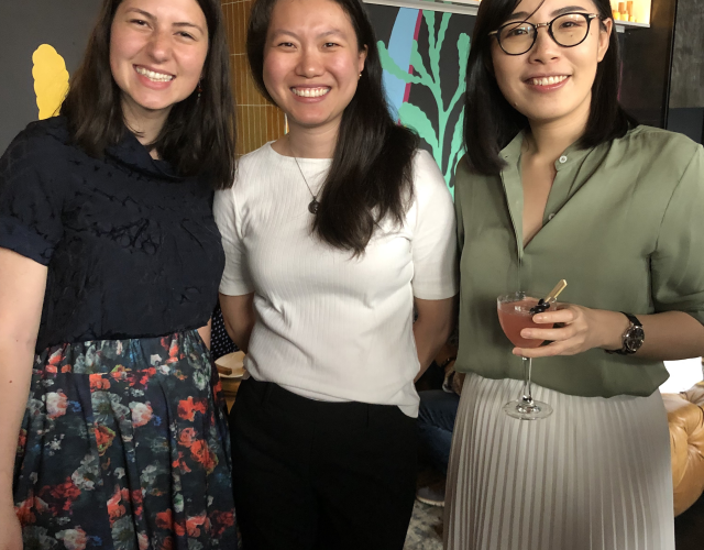 Doctoral and Postdoctoral Students at Department Event