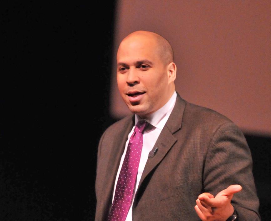 U.S. Senator, Cory Booker U.S. Senator Cory Booker speaks to freshmen