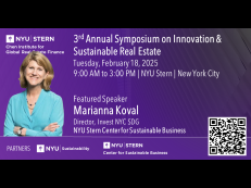 3rd Annual Symposium of Innovation & Sutainable Real Estate featuring Marianna koval