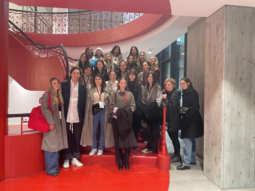 Fashion & Luxury MBA students at Gucci