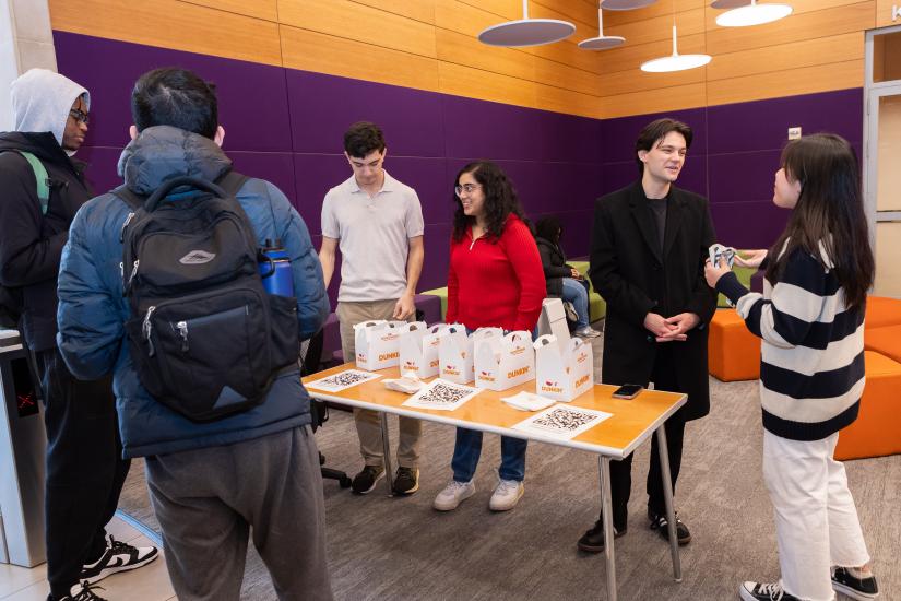 UC student leaders collect feedback to share with the Vice Dean of the Undergraduate College