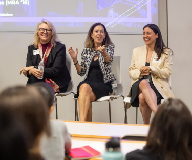 Executives participating in the Executive-in-Residence program